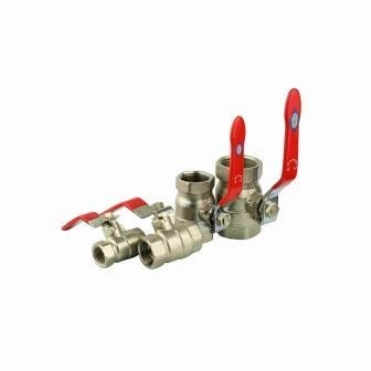 Cụm CW617N Brass Ball Valves 1/2 Inch đến 4 Inch Butterfly Handle Ball Valve