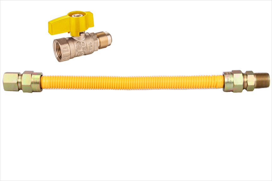 150PSI Ss304 ống dẫn linh hoạt ống dẫn thép không gỉ lồi cho đầu nối khí