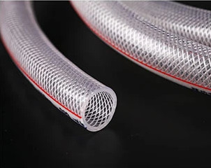 Non Torsion Clear Flexible Reinforced Hose Water PVC Braided Hose Để giặt xe trong vườn
