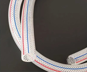 Non Torsion Clear Flexible Reinforced Hose Water PVC Braided Hose Để giặt xe trong vườn