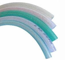 Non Torsion Clear Flexible Reinforced Hose Water PVC Braided Hose Để giặt xe trong vườn