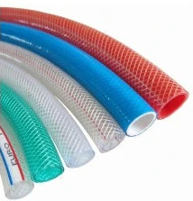Non Torsion Clear Flexible Reinforced Hose Water PVC Braided Hose Để giặt xe trong vườn