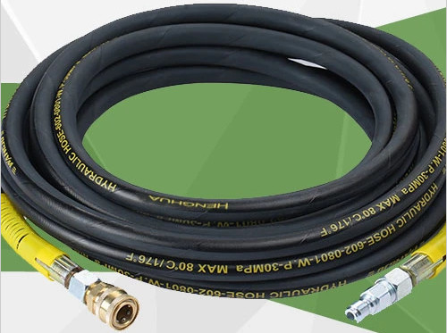 Máy giặt áp suất cao ống ống phun ID 6mm 8mm thép không gỉ ống linh hoạt với chất tẩy rửa