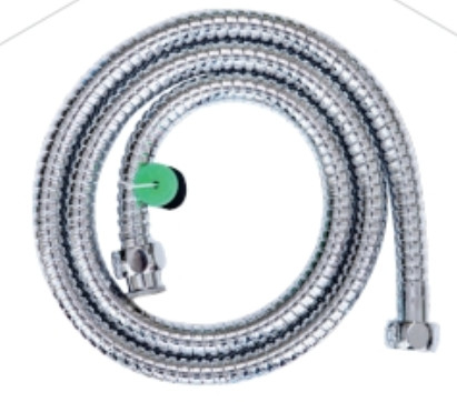 304 Flexible Stainless Steel Braided Hose Chrome Plated Spiral Metal Bellows Shattaf vòi tắm