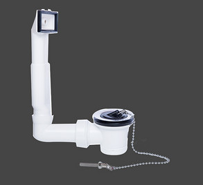 1-1 / 2in White Basin Drainer Pull Type Toilet Rubber Plug