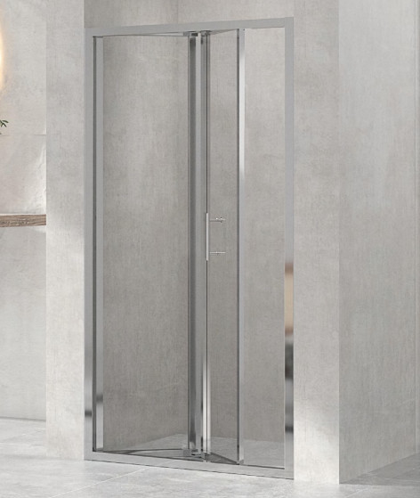 900mm Crystal Clear Quần phòng tắm Chuỗi cửa 900 X 900 Quần phòng tắm