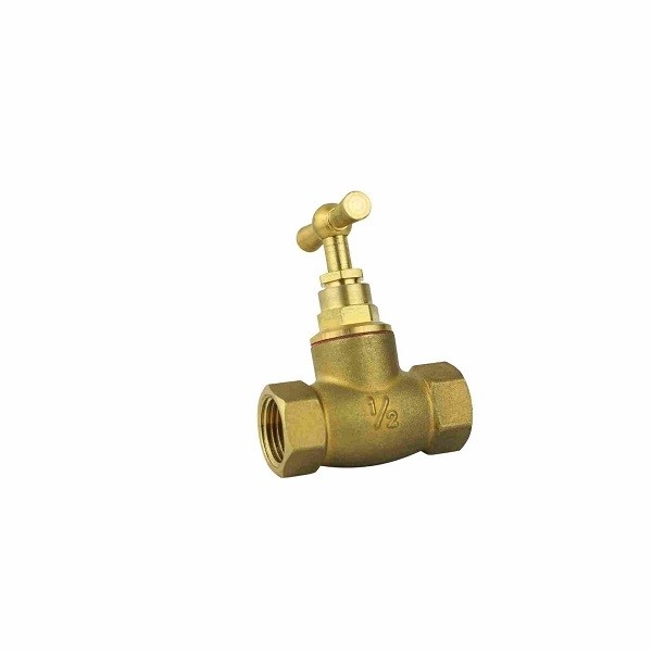 Đèn cửa đồng rèn bánh tay 1/2 In - 2 In Vòng cắt dây nữ