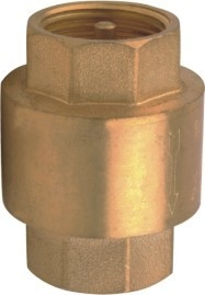 Dọc giả 1 inch kiểm tra van đồng INOJY5000 loạt 1/2 inch - 4 inch đồng kiểm tra van