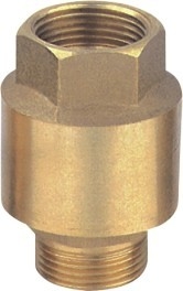 Dọc giả 1 inch kiểm tra van đồng INOJY5000 loạt 1/2 inch - 4 inch đồng kiểm tra van