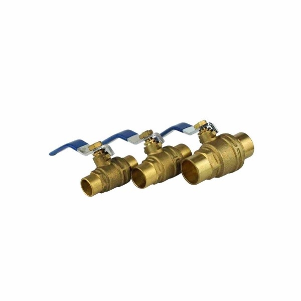 Cụm CW617N Brass Ball Valves 1/2 Inch đến 4 Inch Butterfly Handle Ball Valve