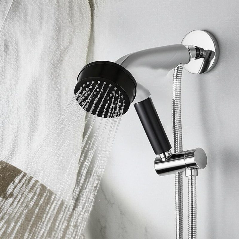 Chrome Thermostatic Shower Set Nhiệt độ Khóa bộ nhớ Tiết kiệm nước tạm dừng với Eco Brass Fixture