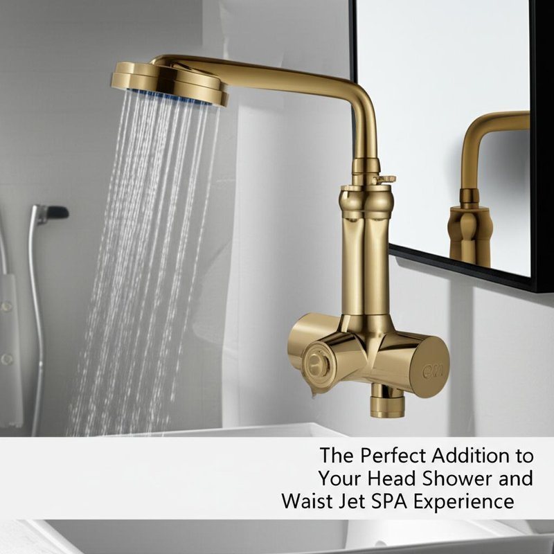 Chrome Thermostatic Shower Set Nhiệt độ Khóa bộ nhớ Tiết kiệm nước tạm dừng với Eco Brass Fixture