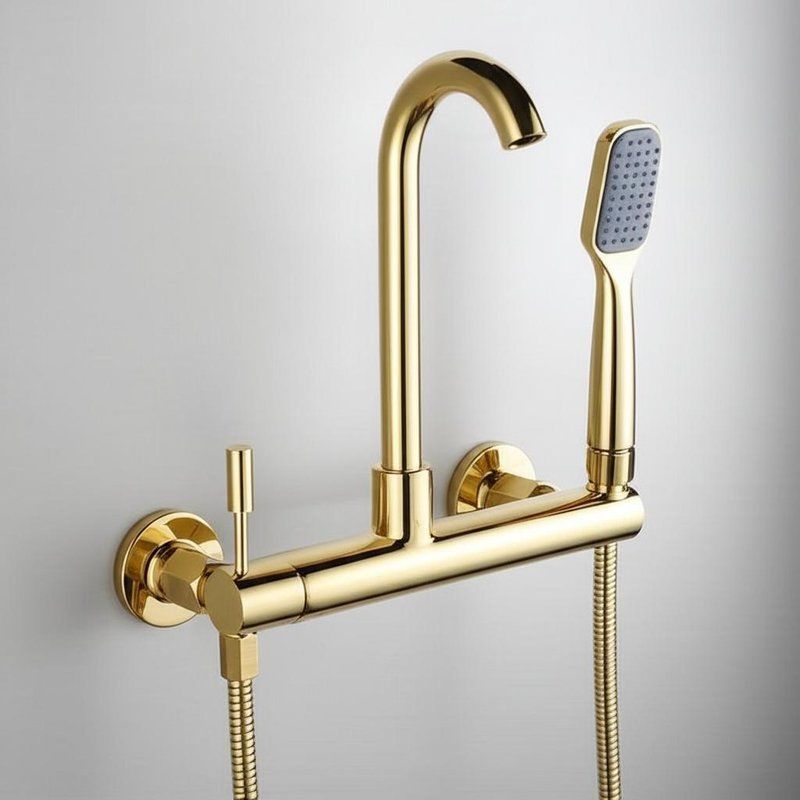 Gunmetal Rainfall Shower System 6-Body Jet SPA Panel với vòi đồng thanh thanh trượt có thể điều chỉnh