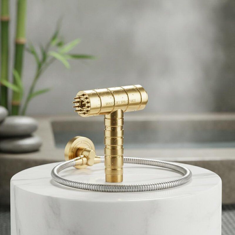 Thiết bị vòi sen cầm tay bằng đồng Waist Jet SPA với độ bền tăng cường, phù hợp cho các cơ sở spa và môi trường trị liệu